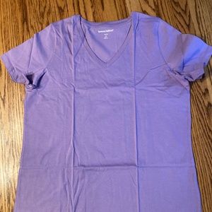 Woman Within. Perfect Tee V Neck